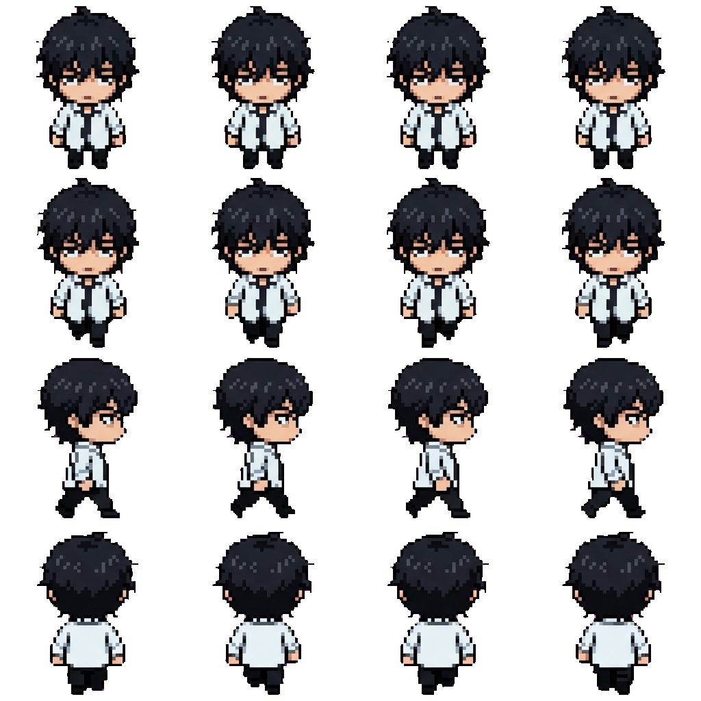 Kou movement sprite