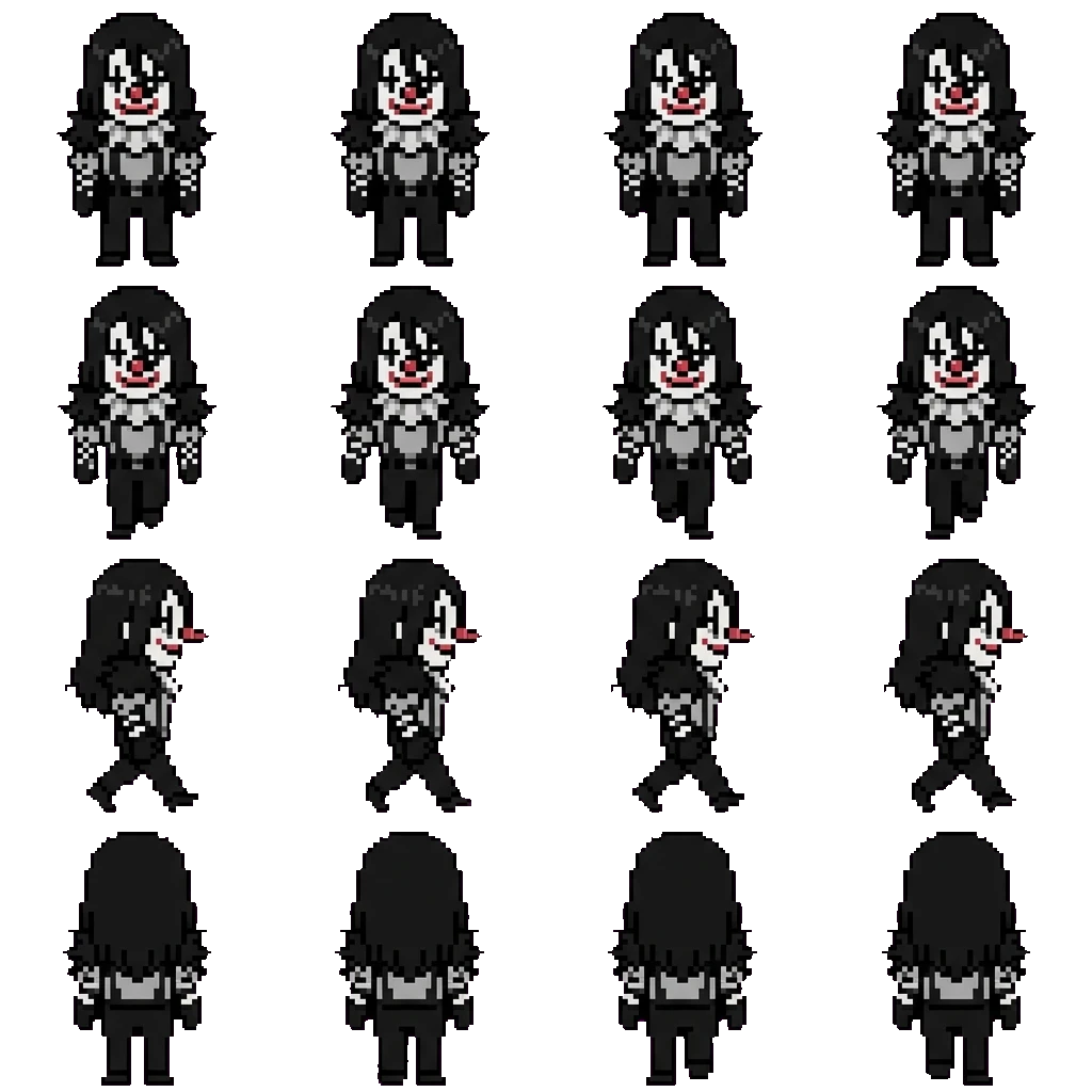 Laughing Jack movement sprite