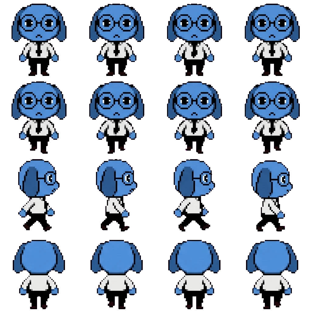 Secretary(1) movement sprite