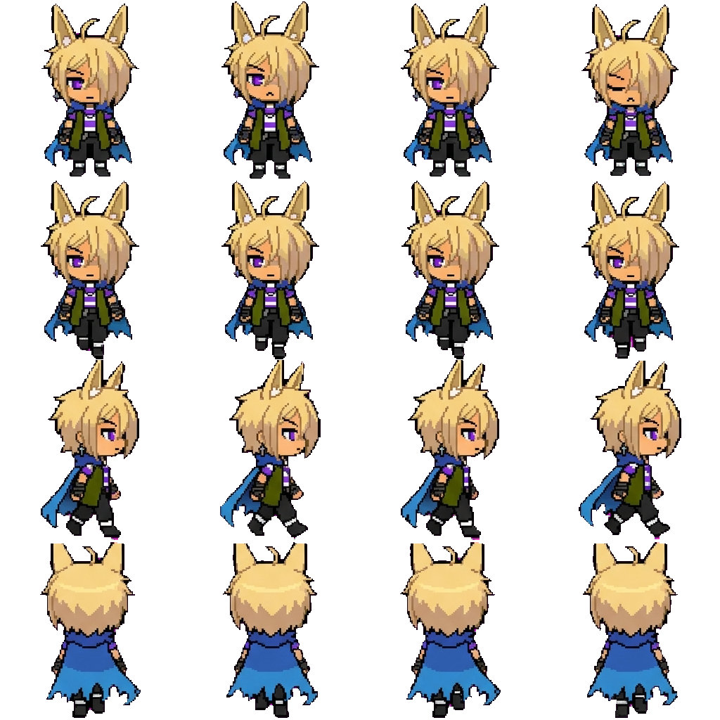 Raphael movement sprite