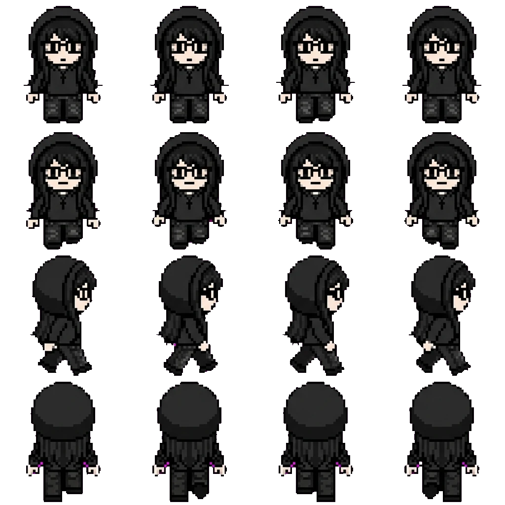 Fahira movement sprite