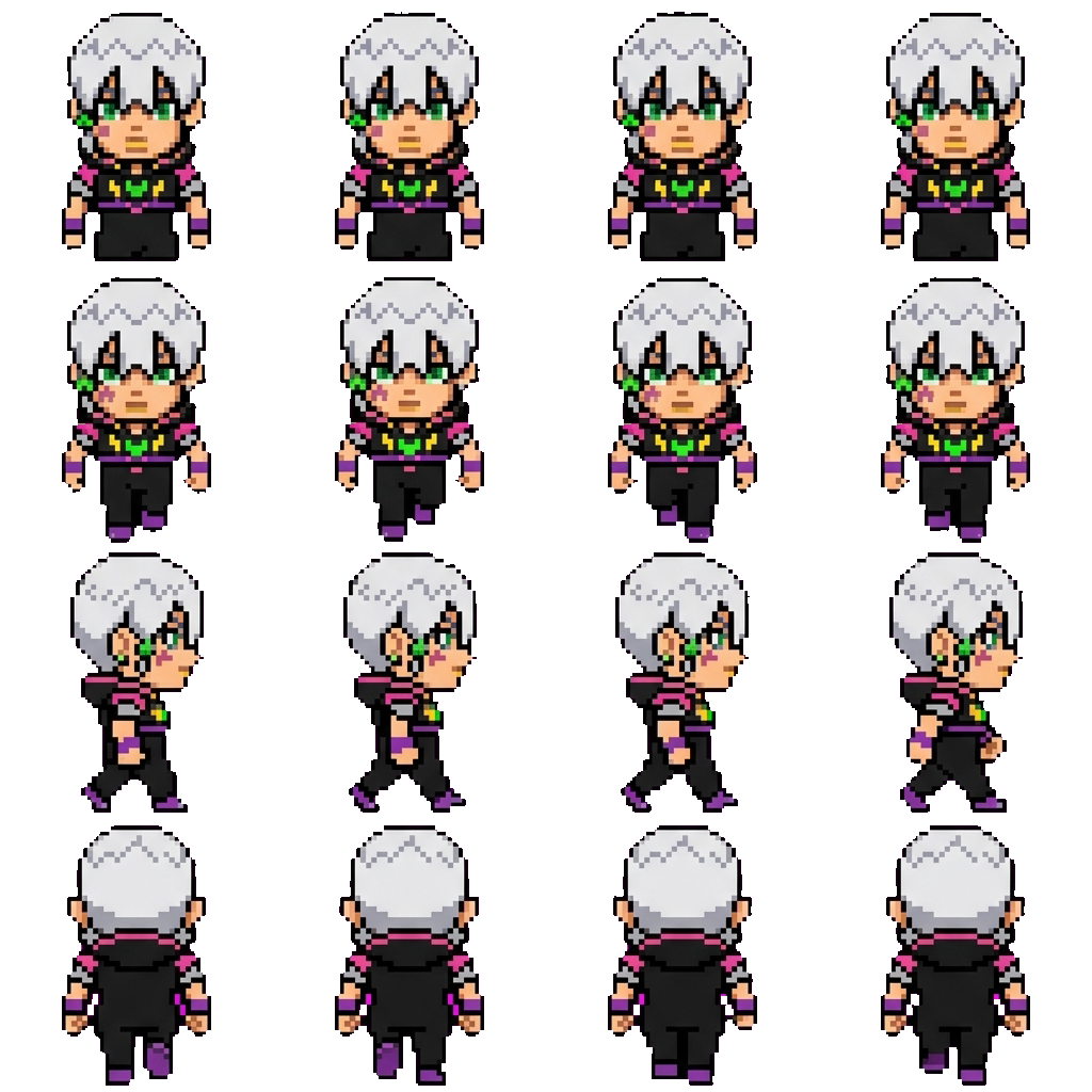 Jodio Joestar movement sprite