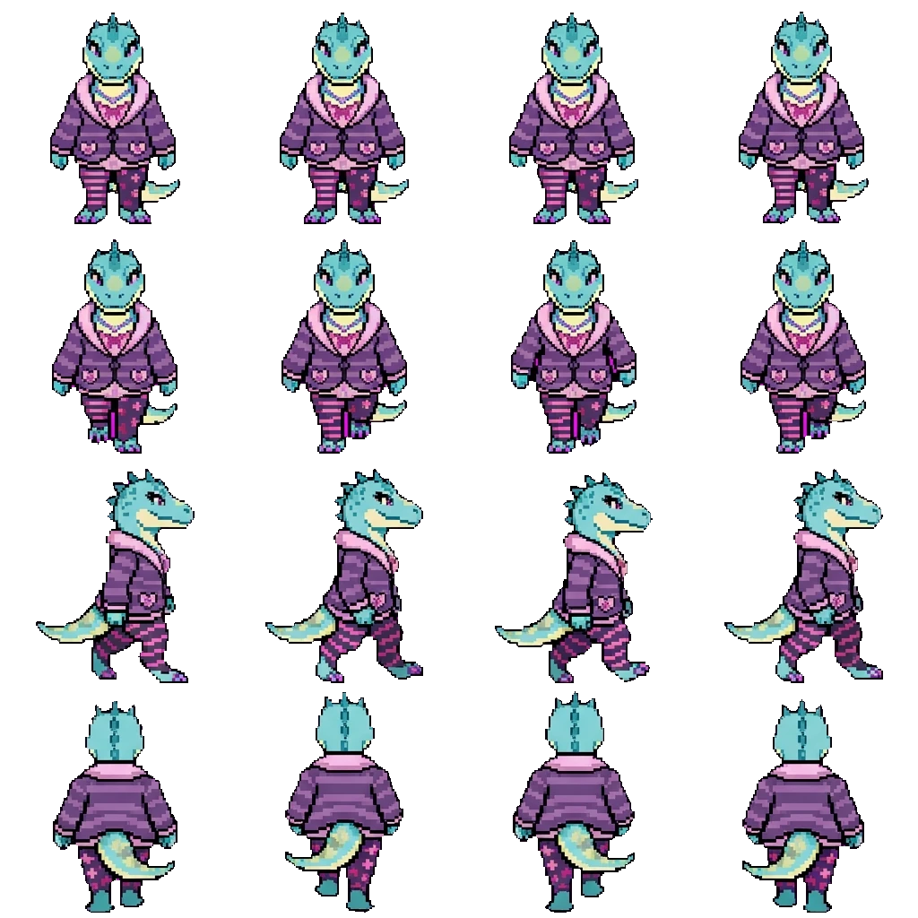 Joust movement sprite