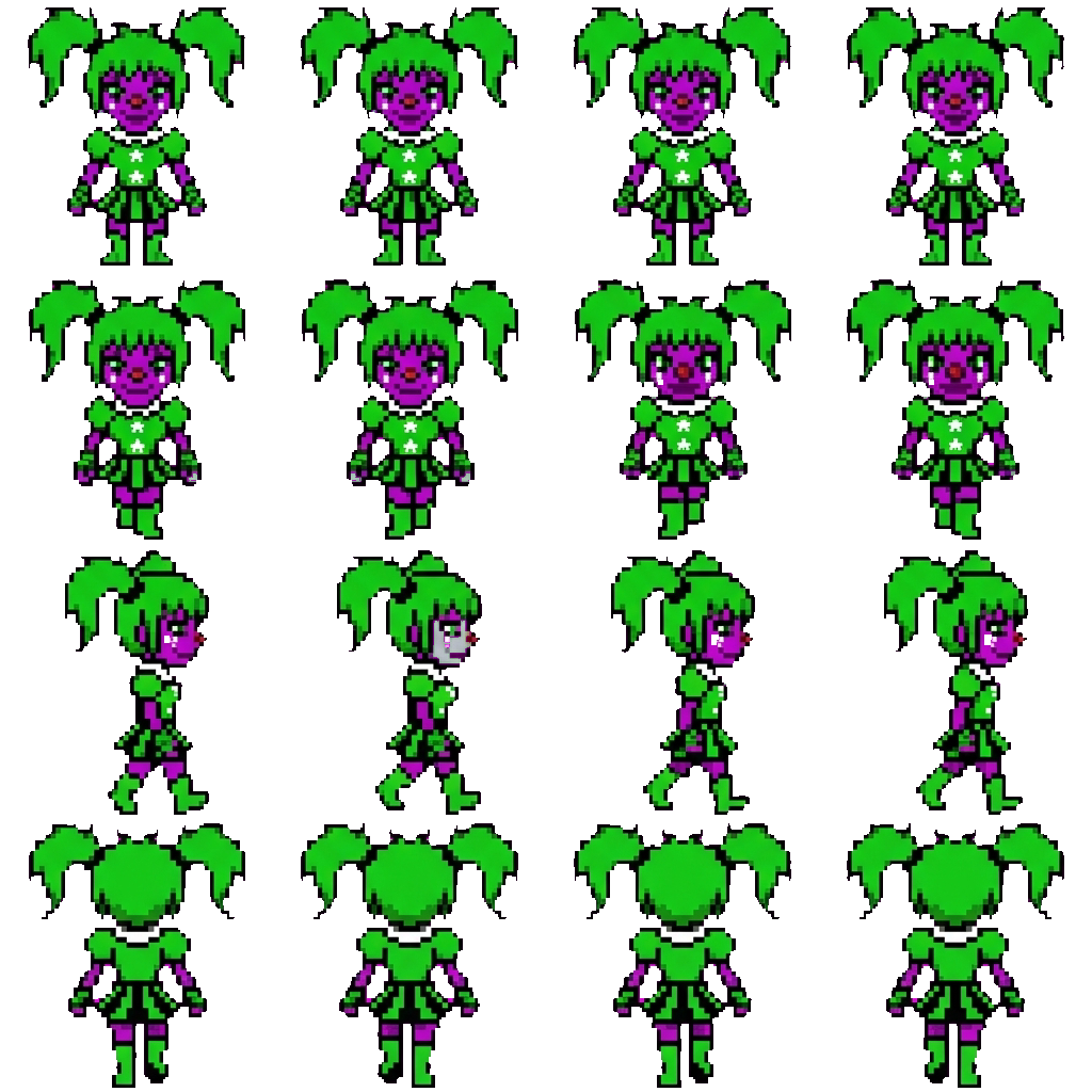 Klown movement sprite
