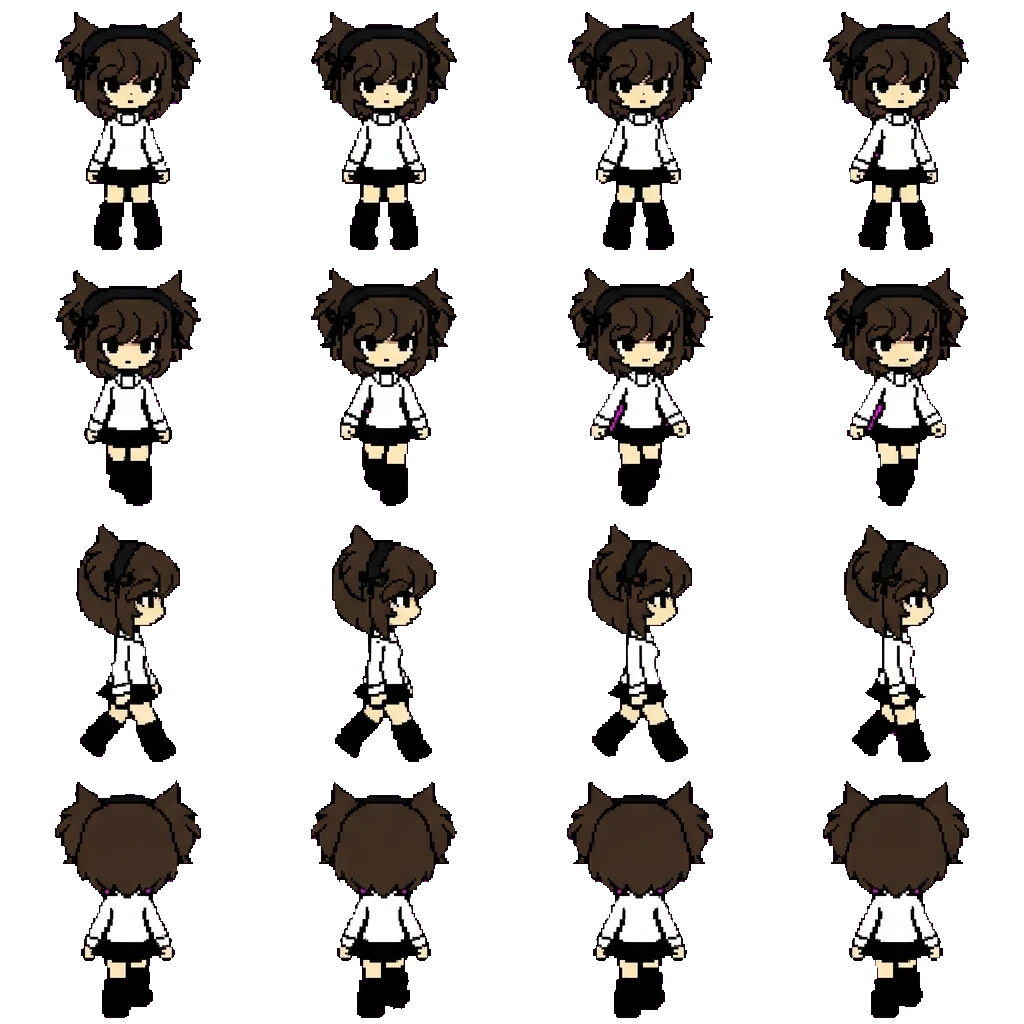 Darkness movement sprite