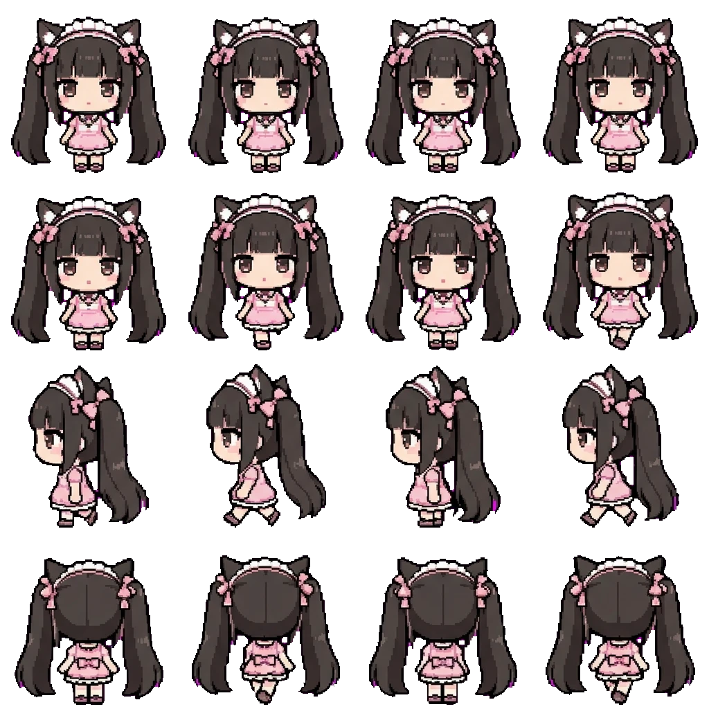 чокола movement sprite