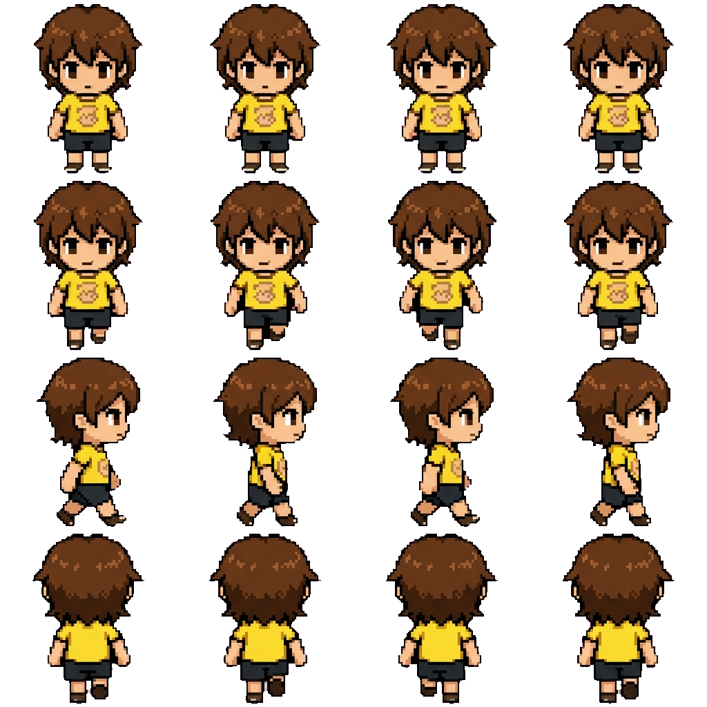 Tomi movement sprite