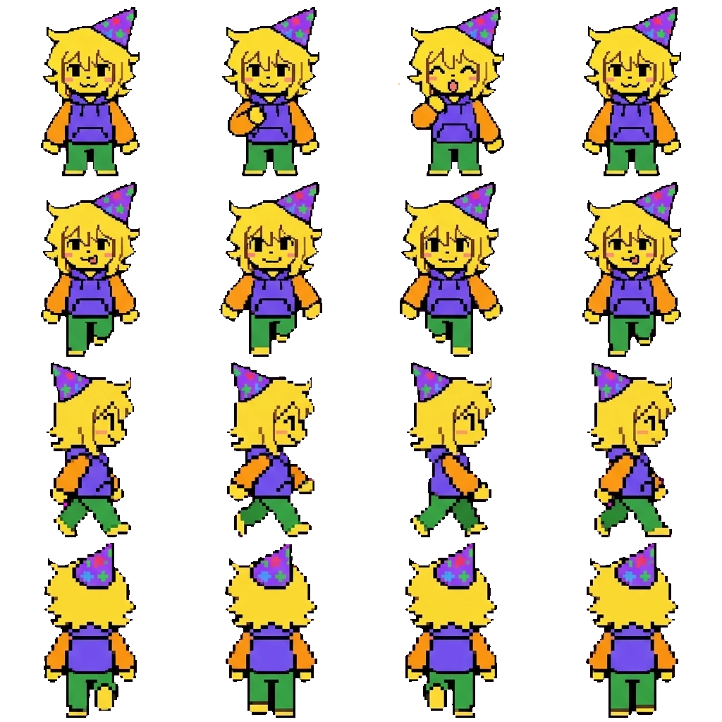 Poob movement sprite