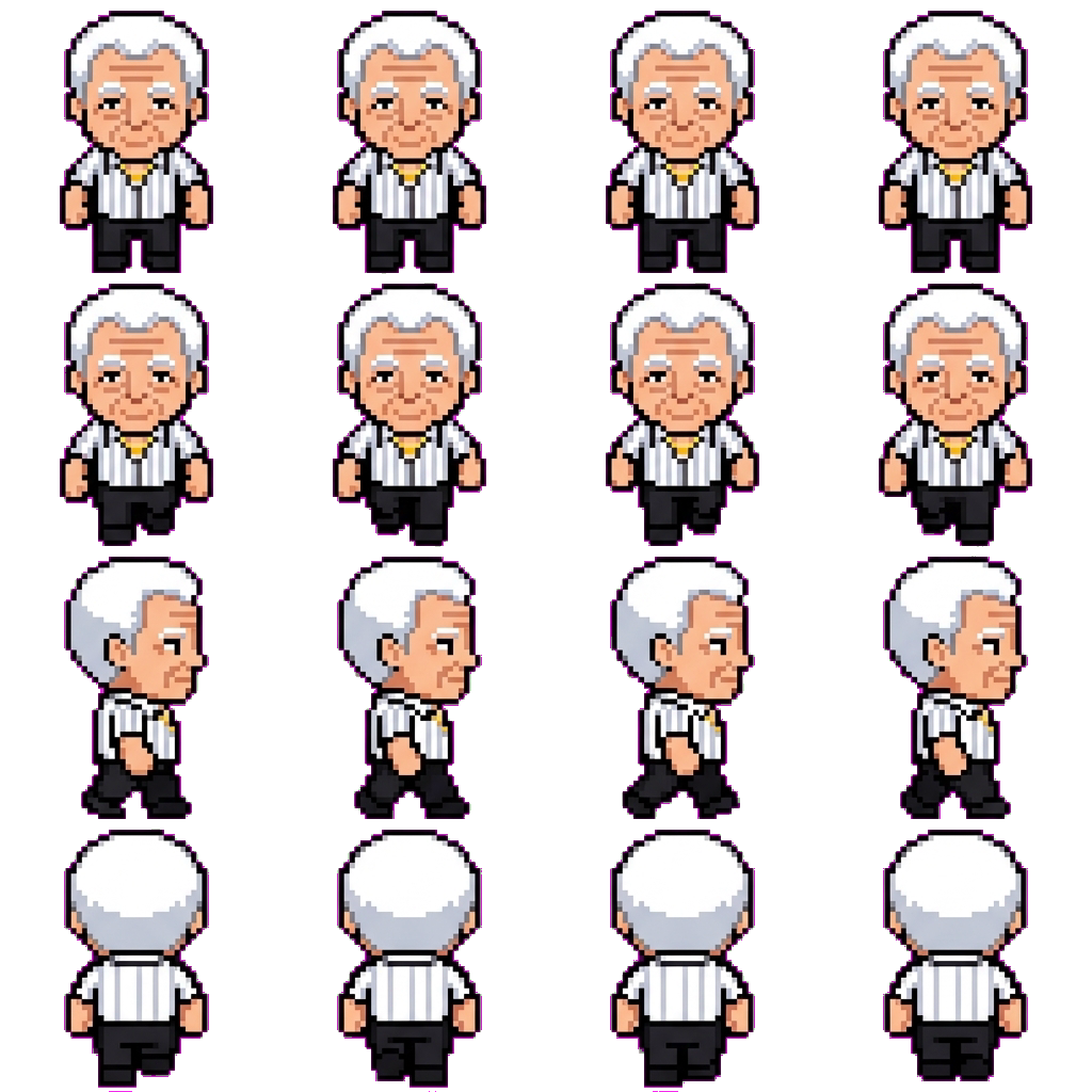Grandpa movement sprite