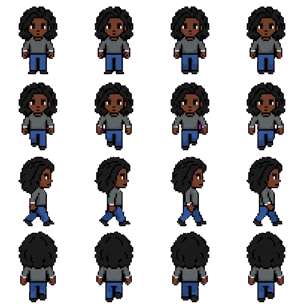 Daren Miller movement sprite