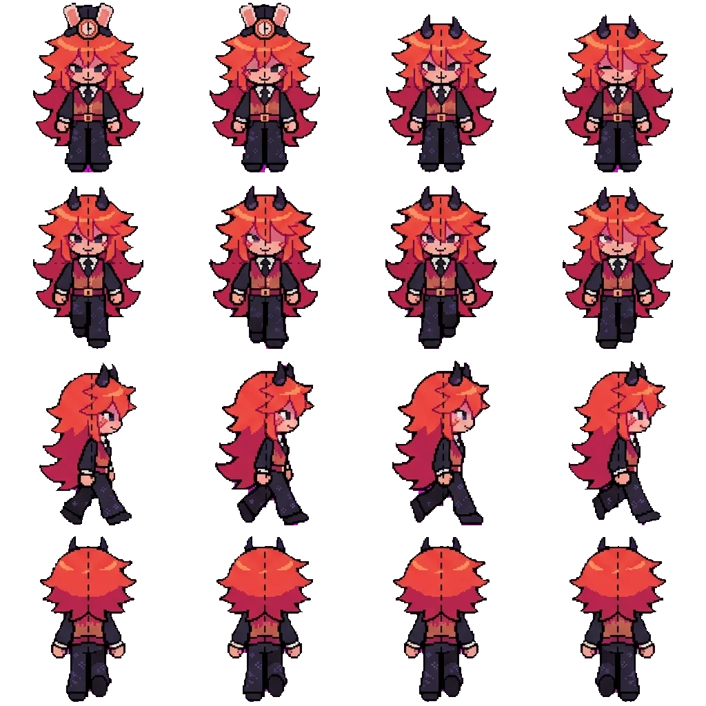 Vivían movement sprite