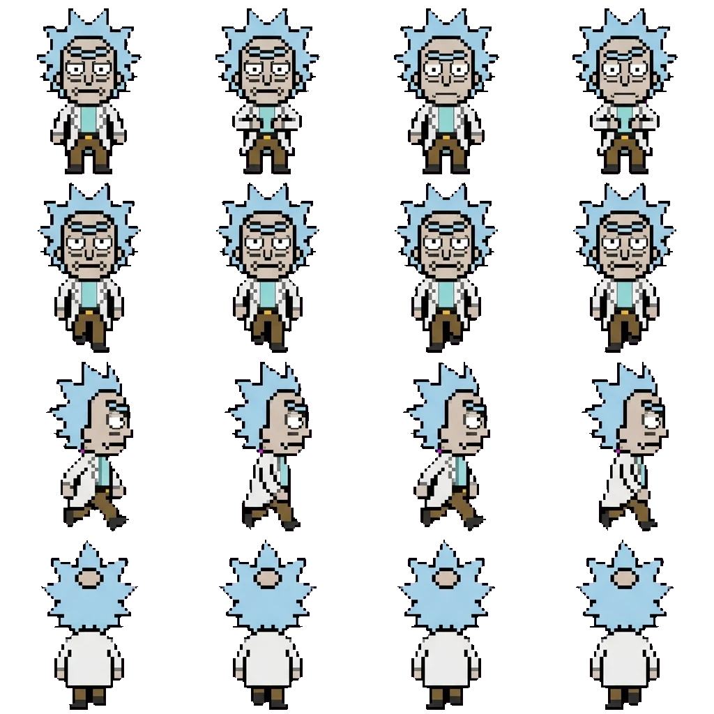 Rick Sánchez movement sprite