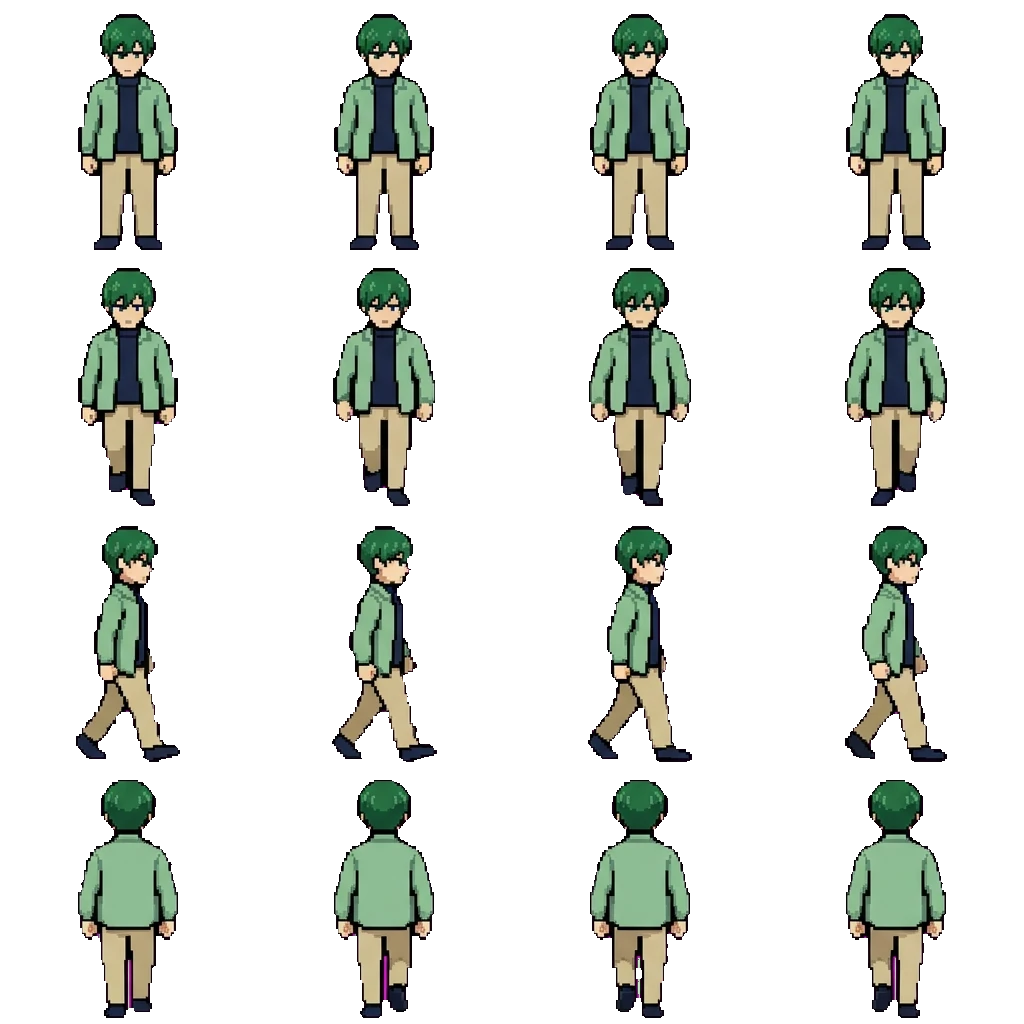 Rin movement sprite