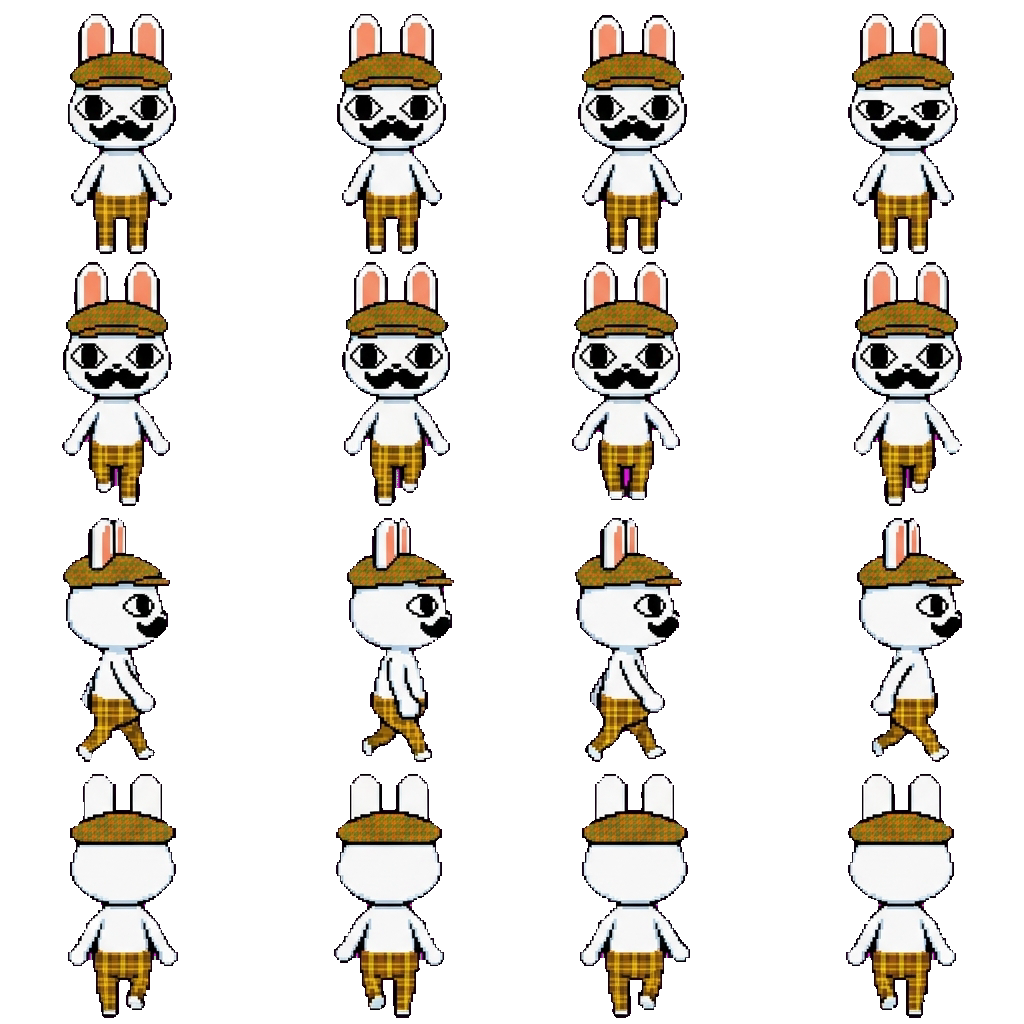Barney movement sprite