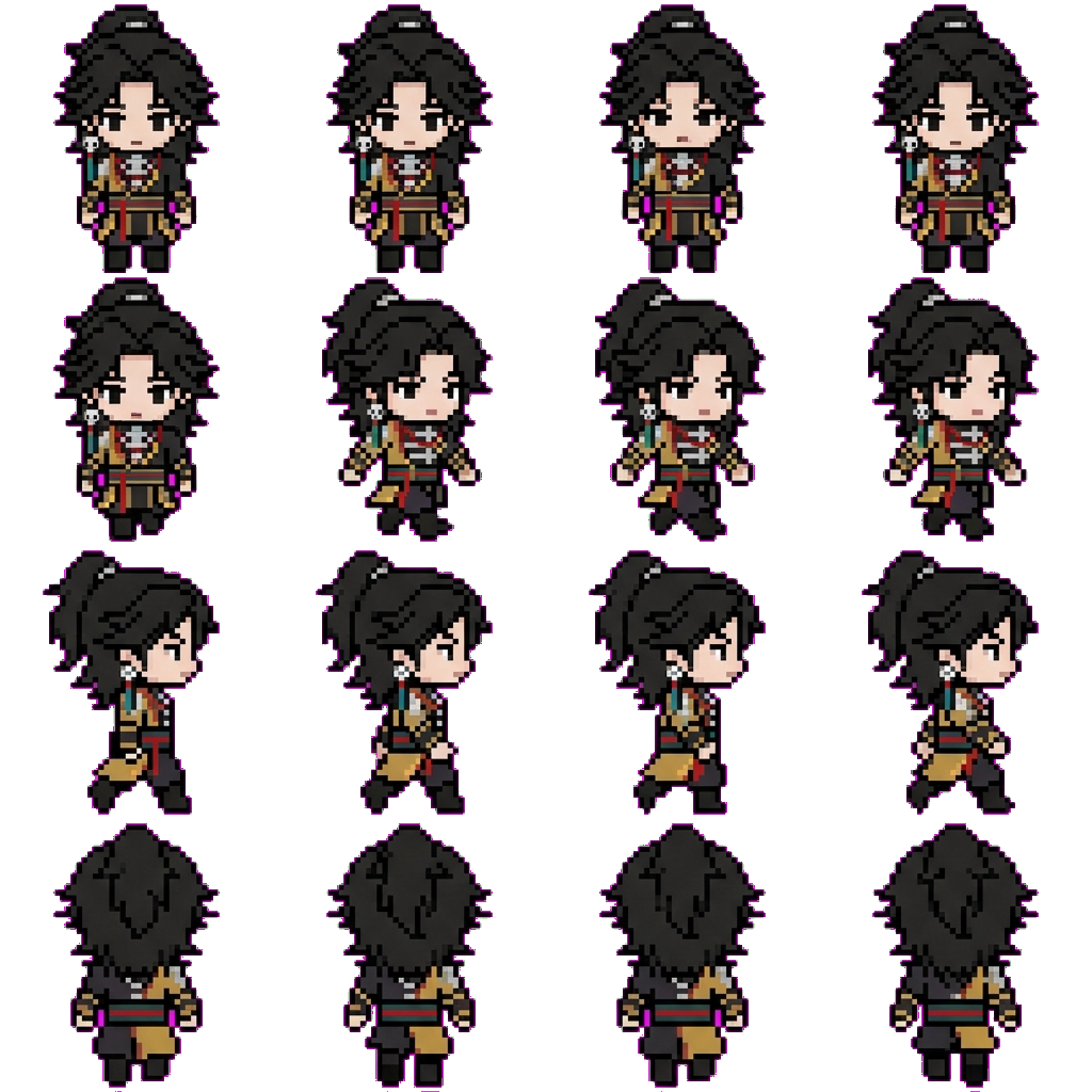 Xuan De movement sprite