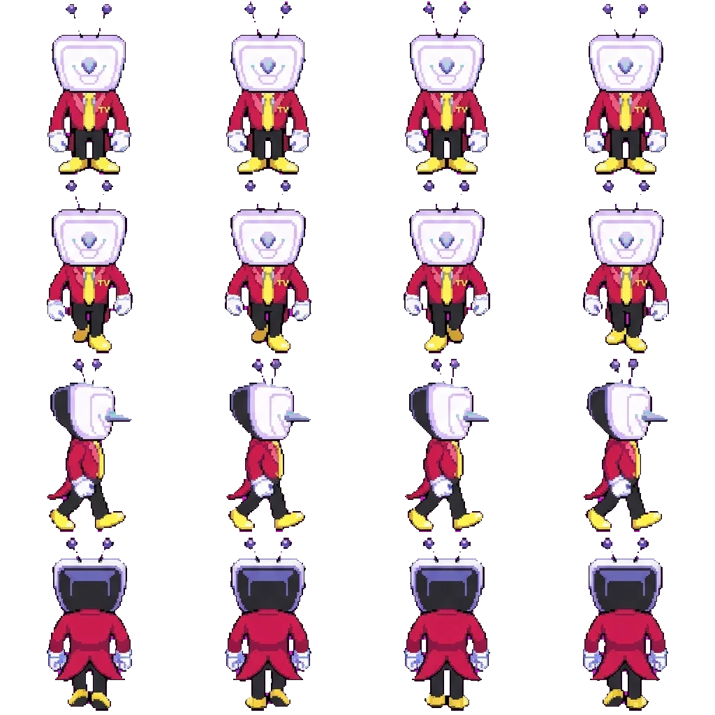 Tenna movement sprite