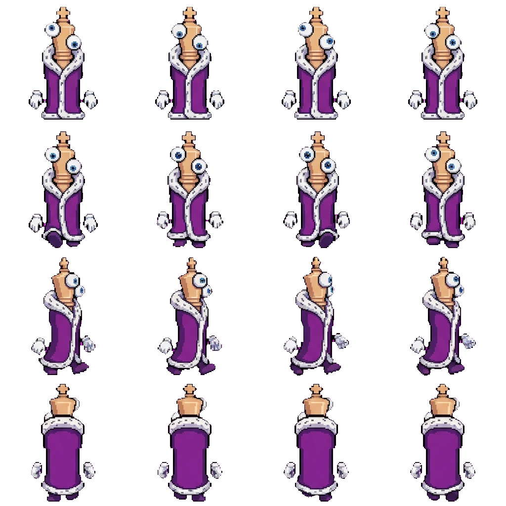 Kinger movement sprite