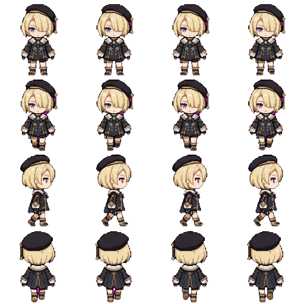 Freminet movement sprite