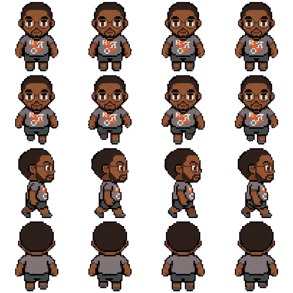 Jelani movement sprite