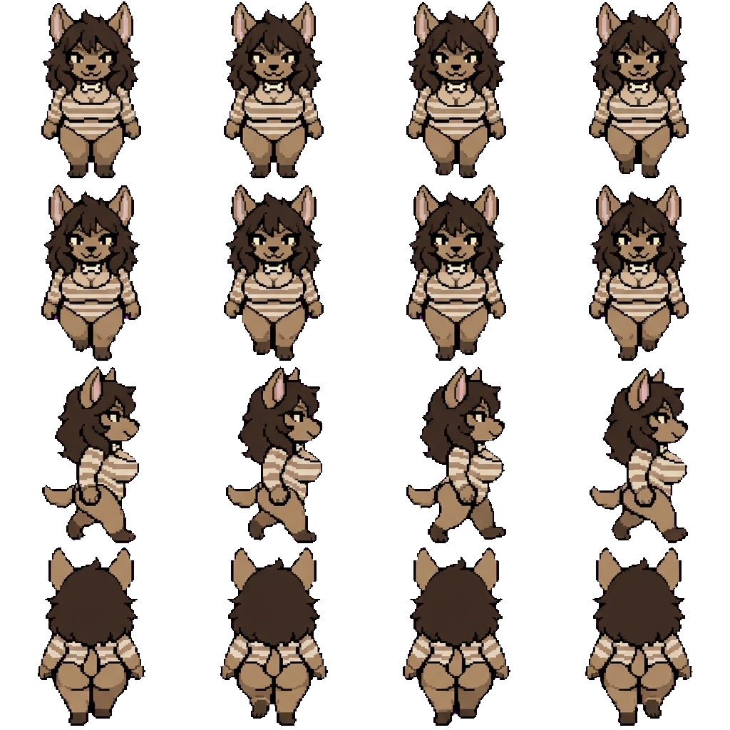 Canela movement sprite