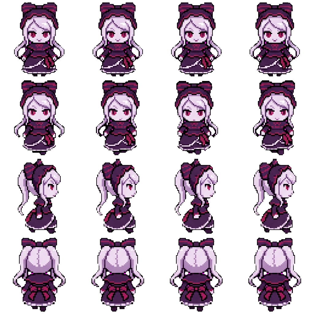 Shalltear movement sprite