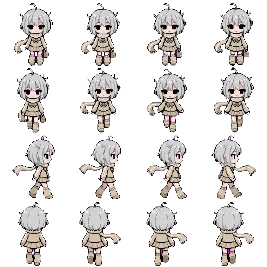 Рико movement sprite