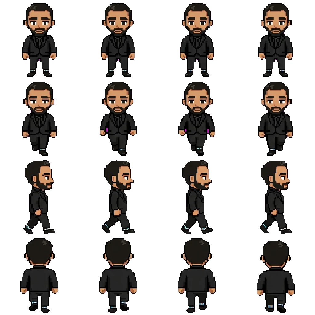 Agent Stone movement sprite