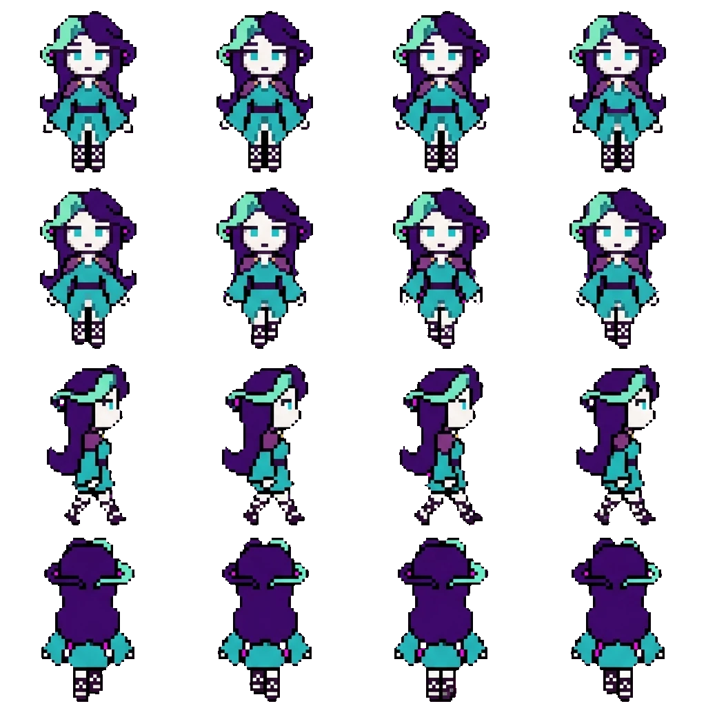 Lia movement sprite