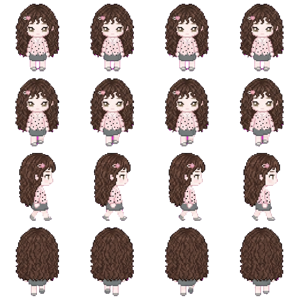 Sofia movement sprite