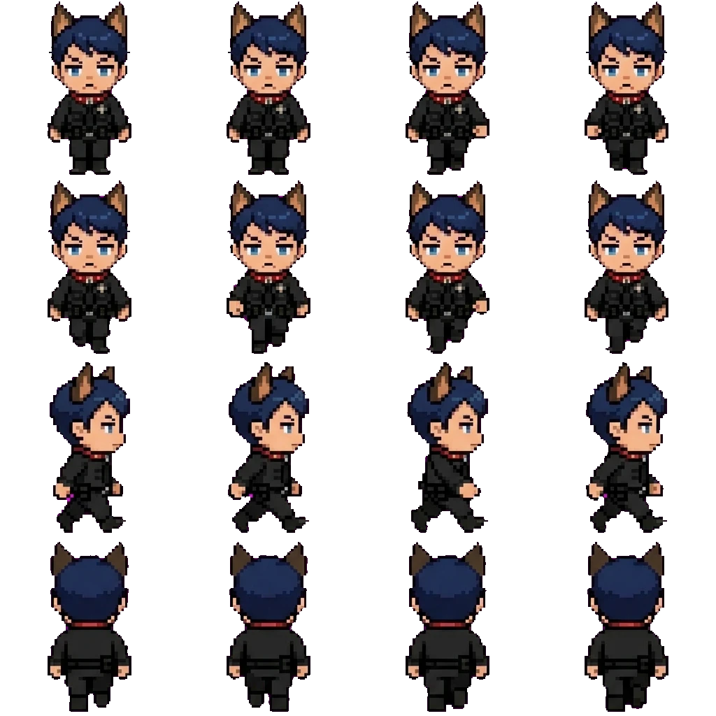 Caelen movement sprite