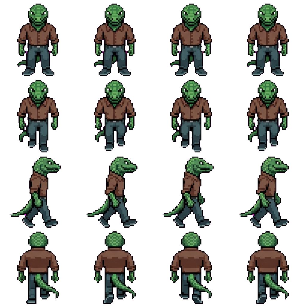 Gosha movement sprite