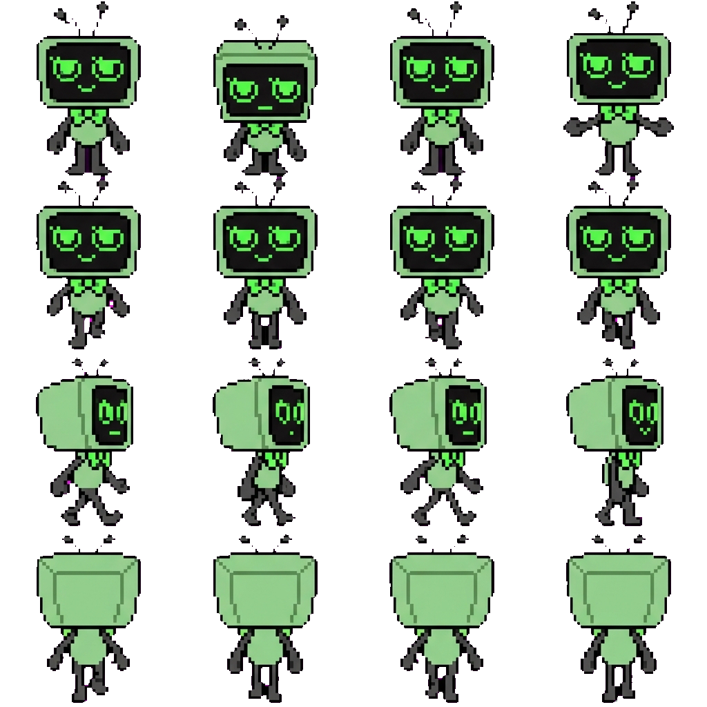 Vee movement sprite