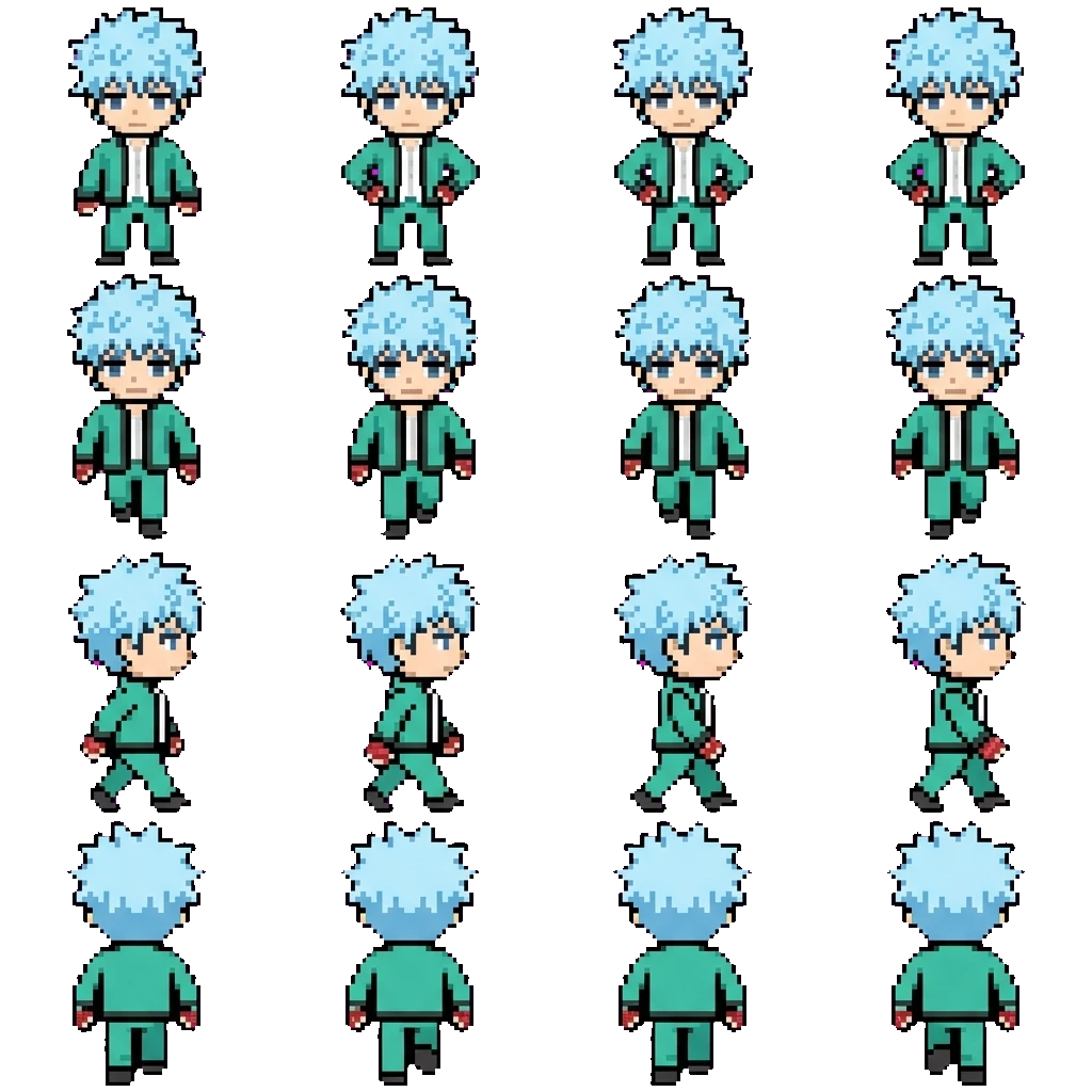 Kaido Shun movement sprite