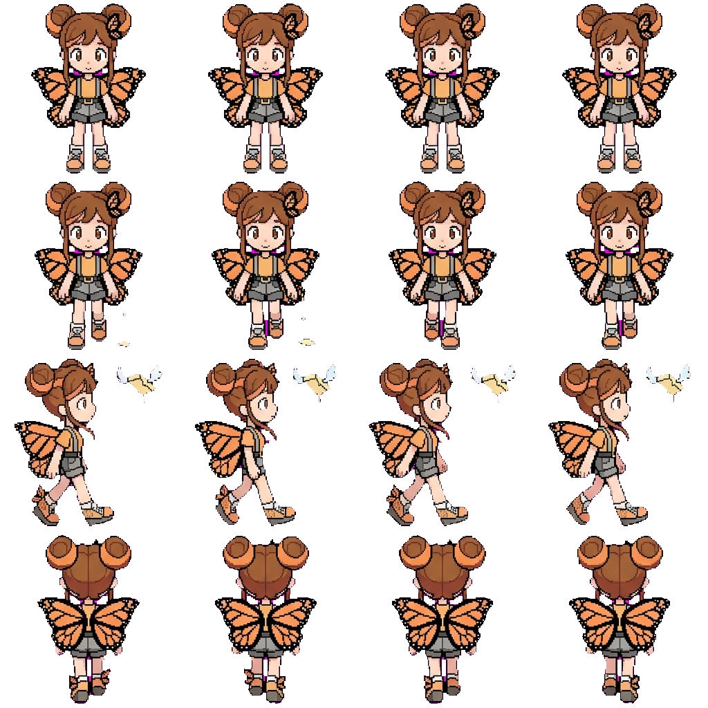 Monnie movement sprite