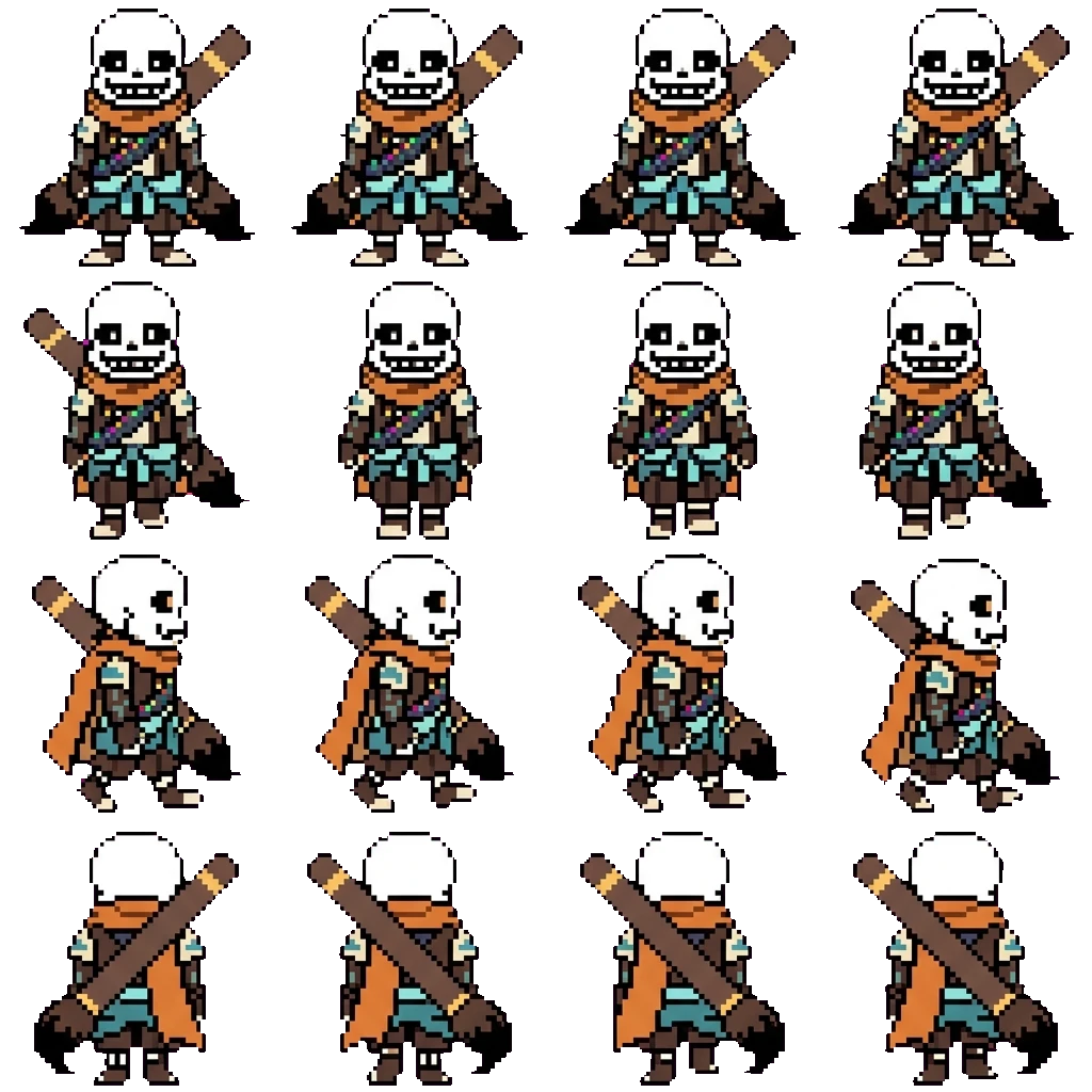 Ink movement sprite