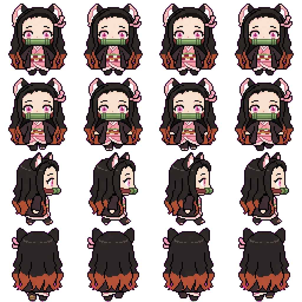 Nezuko-chan movement sprite