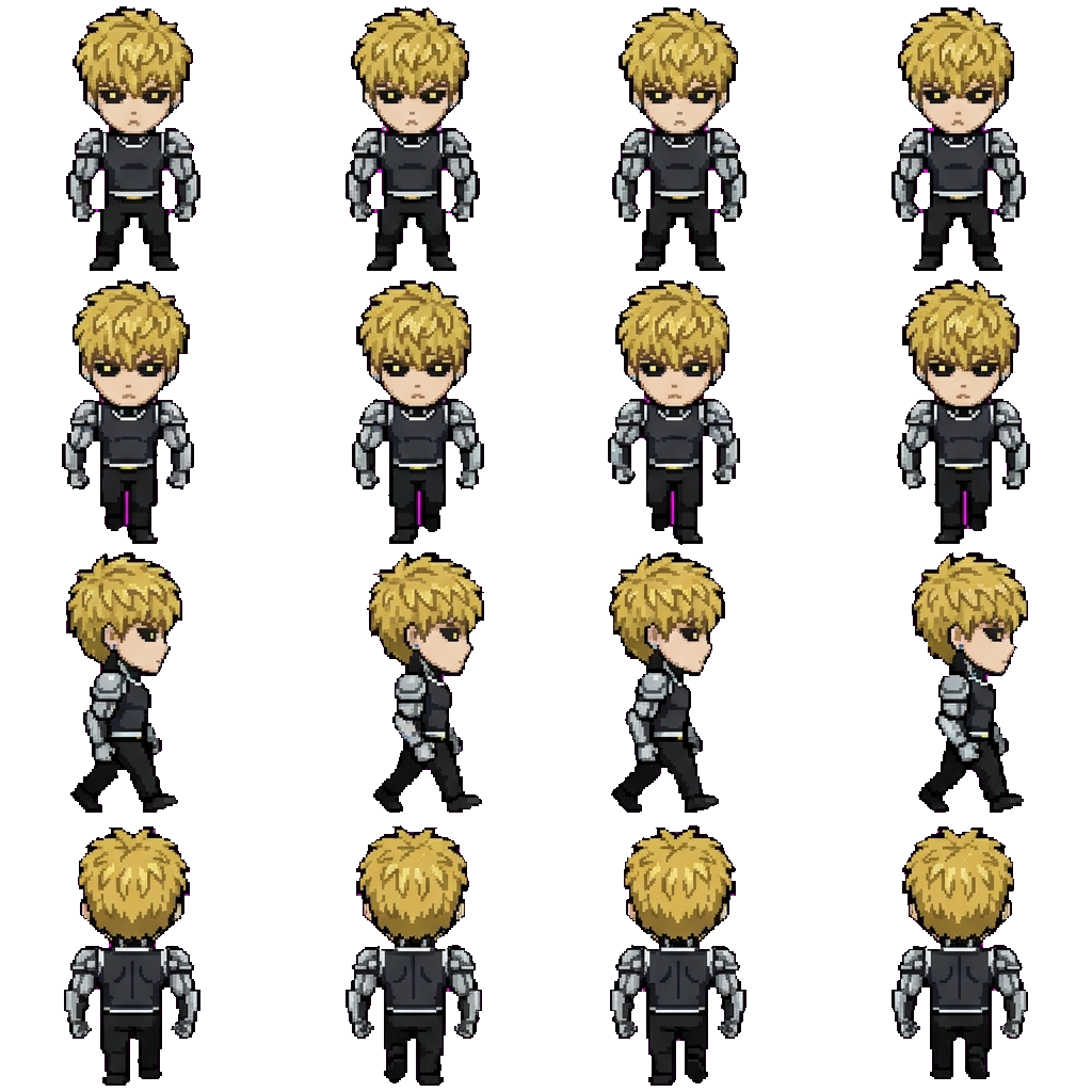 Genos movement sprite