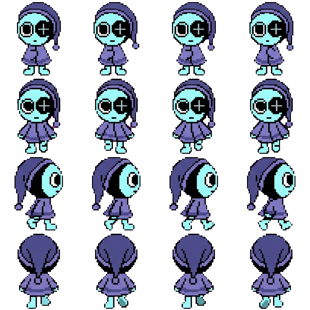 Astro movement sprite