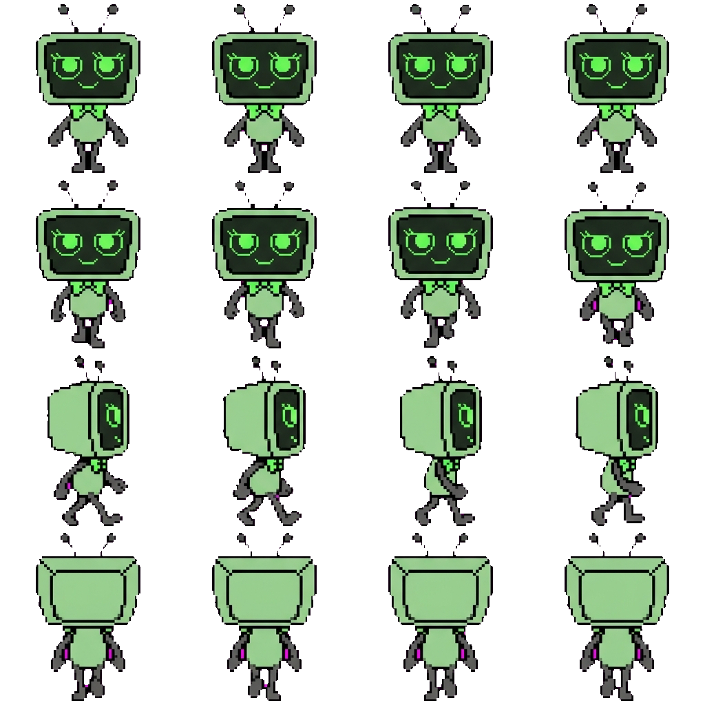 Vee movement sprite