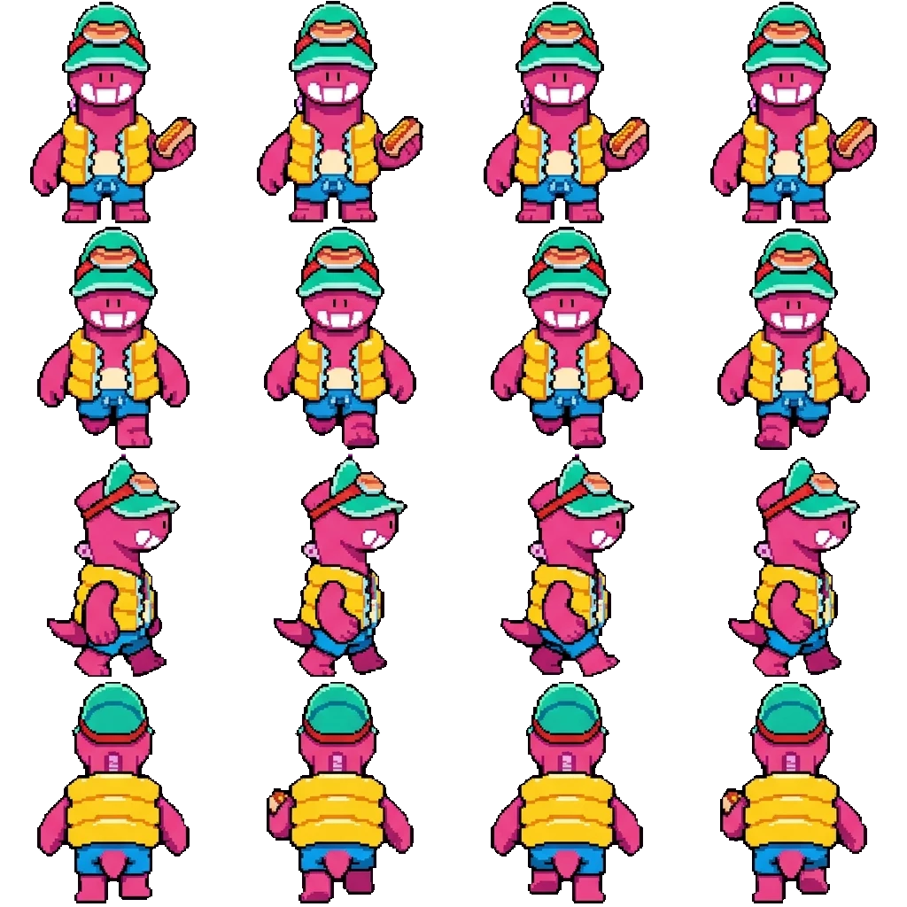 Doug_ Brawl Stars movement sprite