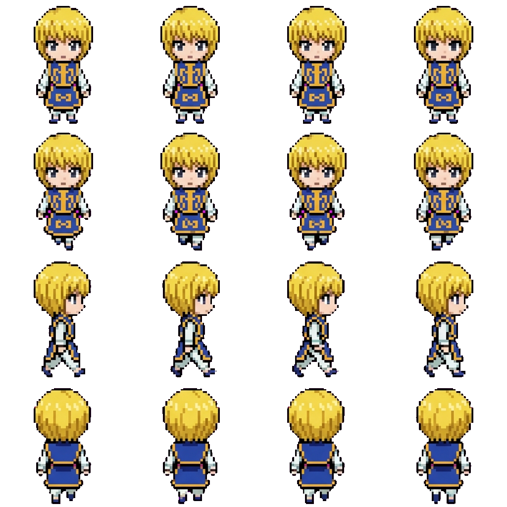 Kurapika movement sprite