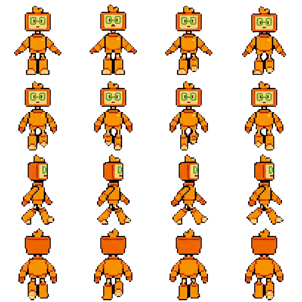 Duck movement sprite