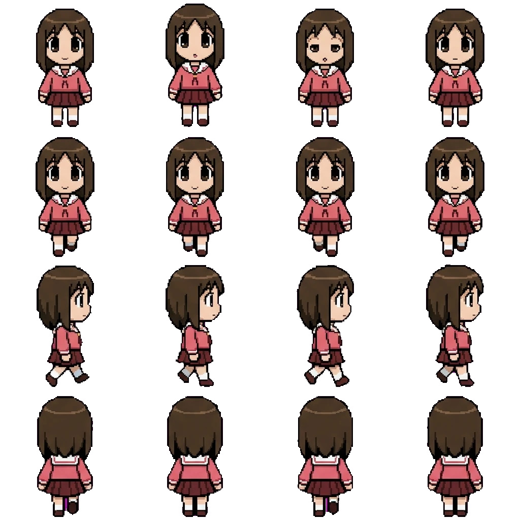 Osaka movement sprite