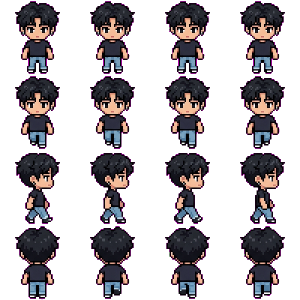 Junk-son movement sprite