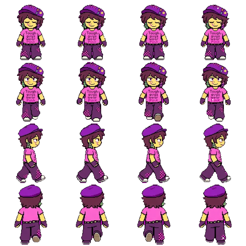 Infected movement sprite