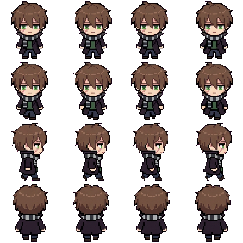 Liu movement sprite
