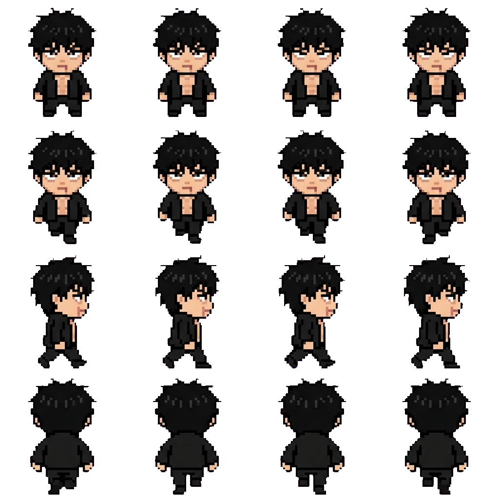 Baby movement sprite