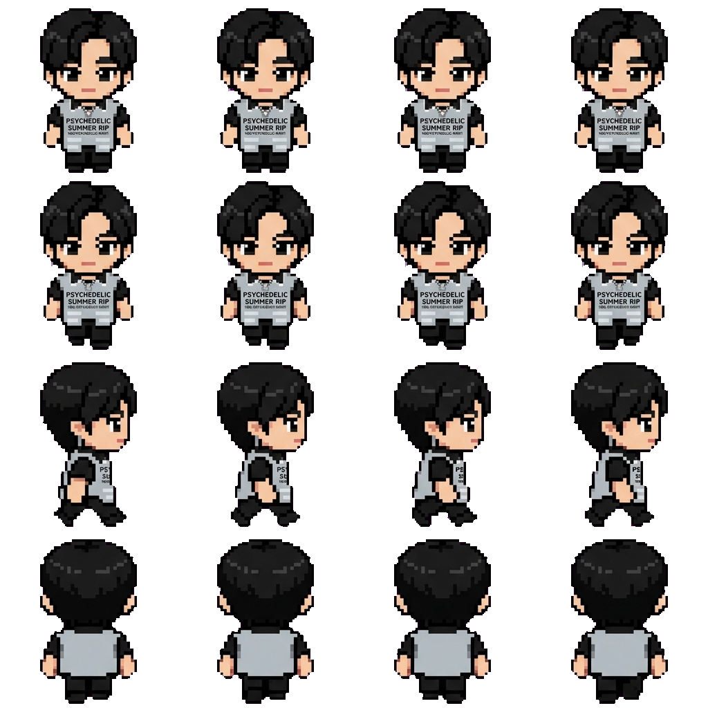 Hyunjin movement sprite