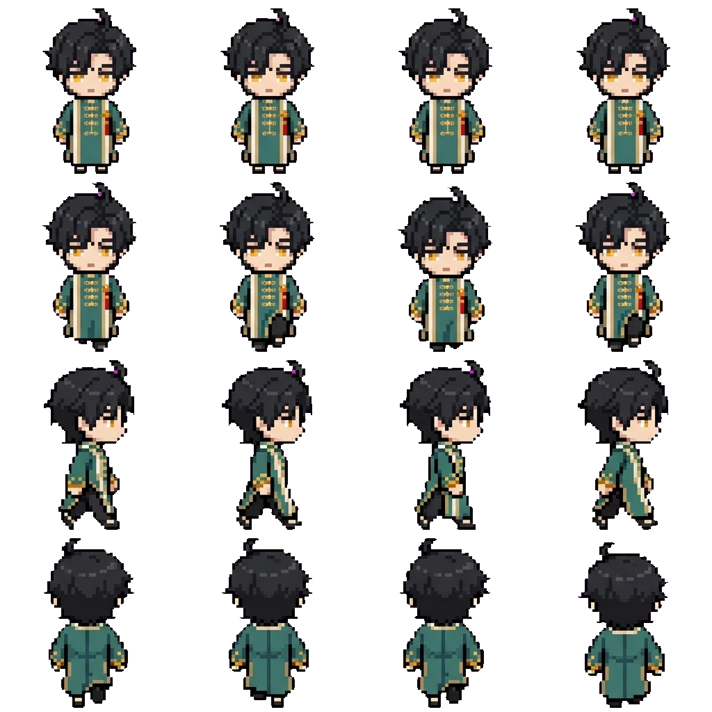 ฟงกวาน movement sprite