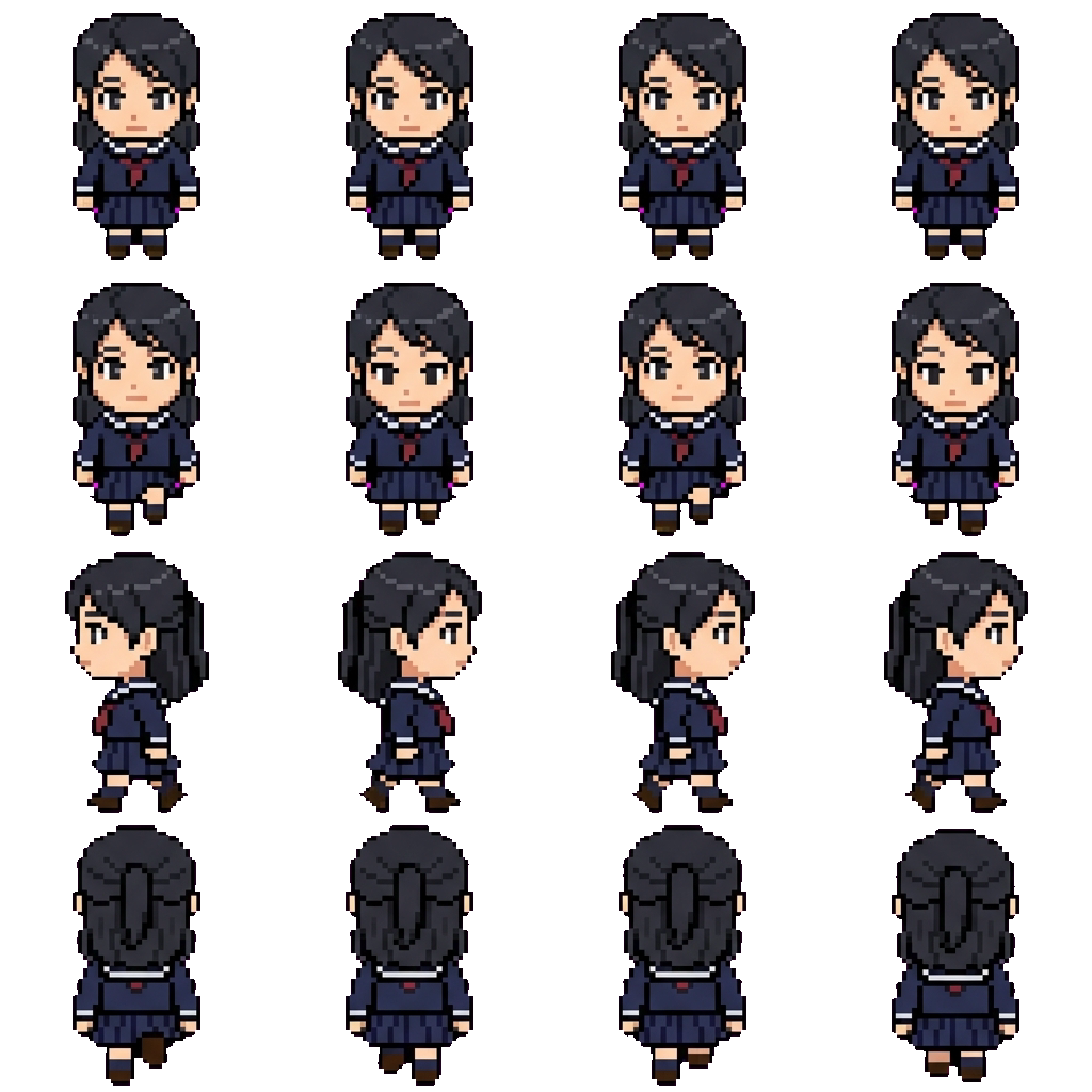 Rinko movement sprite